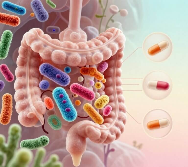 Gut-skin axis probiotics